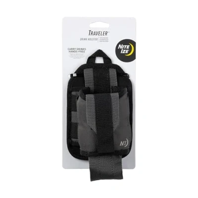 Image of Nite Ize Traveler, Drink Holster, Handsfree Beverage Holder With Rotating Clip