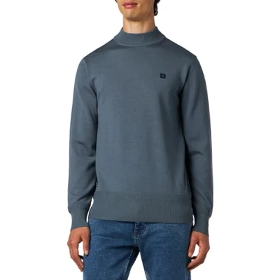 Image of G STAR RAW Men&#039;s Premium Core Mock Knitted Sweater, Grey (axis D21932 B692 5781), M