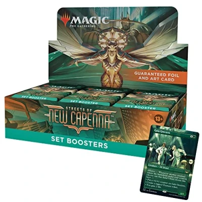 Image of Magic The Gathering Streets of New Capenna Set Booster Display 30 Packets, (C95180000)