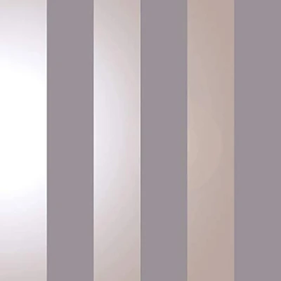 Image of Holden Decor 12762 Dillan Stripes Wallpaper, Gold Grey