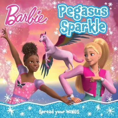 Image of Barbie Pegasus Sparkle Picture Book: A magical adventure storybook from the hit new Netflix series Touch of Magic, perfect for fans!