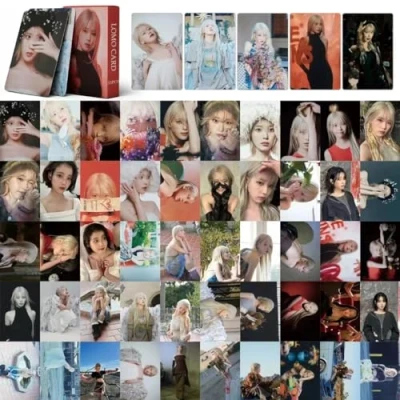Image of 55PCS Kpop Cards IU The Winning Mini Album Merch Photocards Set Photo Gift Fans