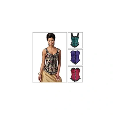 Image of Butterick Patterns B5662 Size EE 14 16 18 20 Misses&#039; Corsets, Pack of 1, White