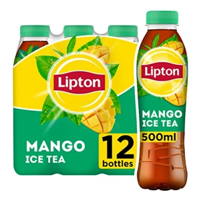 Image of Lipton Ice Tea Mango Still Soft Drink 500ml, (Pack of 12)
