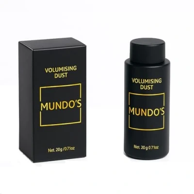 Image of MUNDO&#039;S GROOMING Hair Styling Volumising Boost Powder Strong Hold, Natural Matte Finish and Instant Volume for All Types 20g Bottle