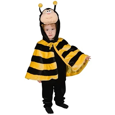 Image of Dress Up America Bee Costume for Kids Bumblebee Boys and Girls Honey