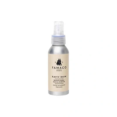 Image of Famaco suede &amp; Nubuck Fade Revive 100ml, refresh worn out and bring the colour clean fibres