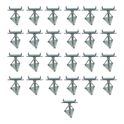 Image of Static Caravan Axle Stands Large X25 (Extra Wide Mobile Home Support 15&quot; 20&quot;)