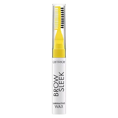 Image of Catrice Brow Sleek Laminating Wax, Eyebrow Gel, White, Long Lasting, Defining, Fixing, Translucent, Vegan, No Microplastic Particles, Nanoparticles Free, Perfume, Pack of 1 (9 ml)