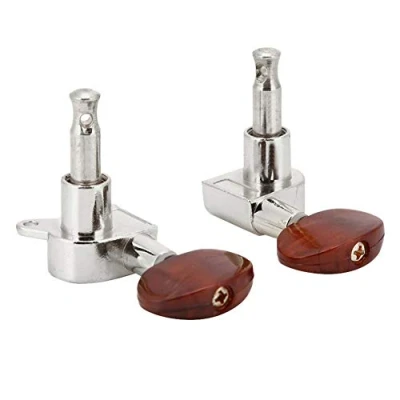 Image of 3L3R Guitar Tuning Pegs,Durable Tuners Machine Heads Knobs for Acoustic Electric Replacement Accessories(Silver) general accessoriesGuitar universal accessories