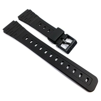Image of Casio Genuine Replacement Watch Bands for W 59 1V + Other Models., Resin, Resin