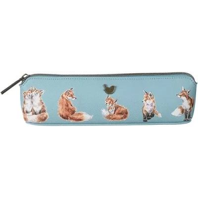 Image of Wrendale Designs &#039;Born To Be Wild&#039; Fox Brush Bag/Pencil Case