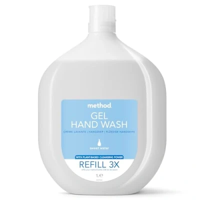 Image of Method Hand Wash Refill, Sweet Water 1L