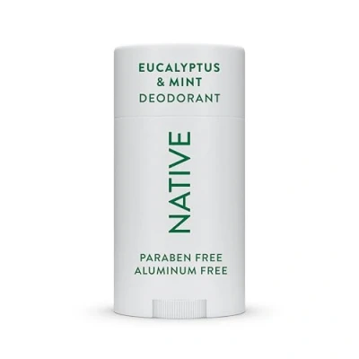 Image of Native Deodorant Natural for Women and Men Vegan, Gluten Free, Cruelty Free Aluminum of Parabens Sulfates Eucalyptus &amp; Mint
