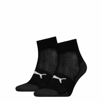 Image of Puma Quarter, Black, 39/42 (Pack of 2)