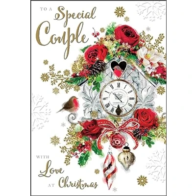Image of Jonny Javelin Special Couple With Love At Christmas Card