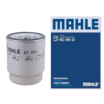 Image of 7421380472, 7421764968 Fuel Filter MAHLE ORIGINAL KC 491D Spin on RENAULT TRUCKS: D Serie