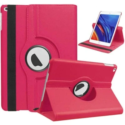 Image of World Biz Rotating Case For10.2&quot; (9th/8th/7th Generation, 2021/2020/2019), 360 Degree Rotation Stand Flip Cover, Auto Wake/Sleep for Apple iPad 10.2 (Pink)