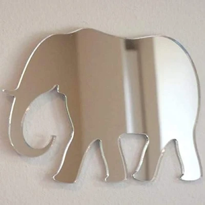 Image of Super Cool Creations Elephant Mirrors 5cm x 4cm (10 in Pack)
