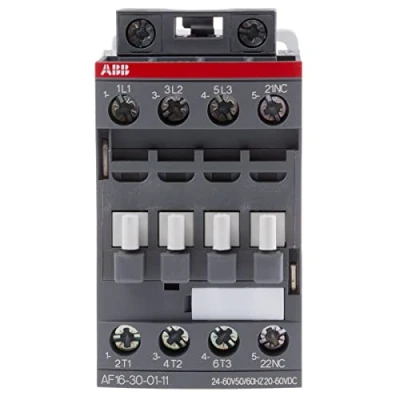 Image of ABB AF16 30 01 11 24 60V 50/60Hz 20 dc Contactor