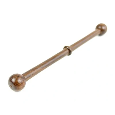 Image of Handcrafted Dannan 9&#039;&#039; Wooden Bodhran Beater Tipper Rounded Ends Irish Drum Stick K