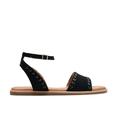 Image of Clarks Women&#039;s Maritime May Sandal, Black SDE, 4 UK