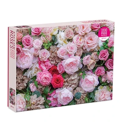 Image of Abrams and Chronicle 9780735367265 English Roses 1000 Piece Puzzle