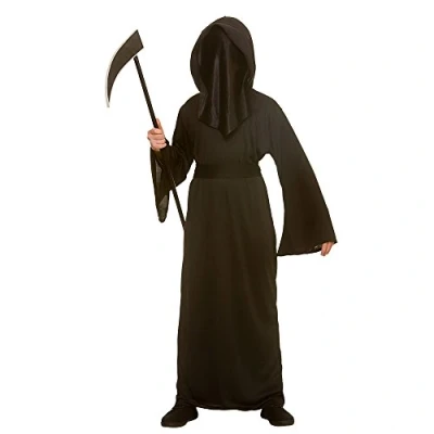 Image of Kids Boys Faceless Reaper Large Fancy Dress Costume