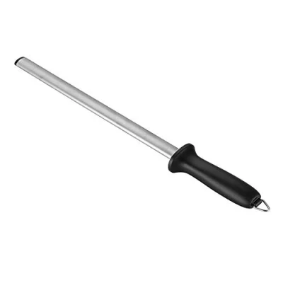 Image of AIHG 12 inch Diamond Sharpening Rod, Carbon Steel Knife Professional Chef Honing Household