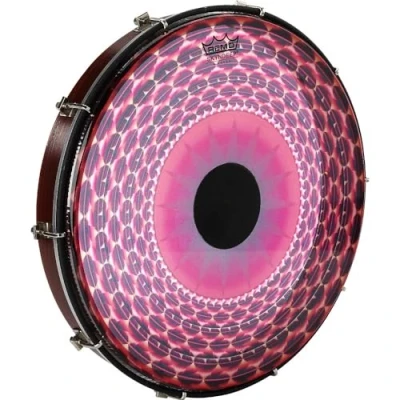 Image of Remo Skyndeep DA T012 P3 SC020 Percussion Head Clear Tone 12 Inches Red