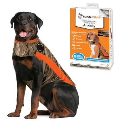 Image of ThunderShirt for Dogs, XX Large, Camo Polo Dog Anxiety Vest