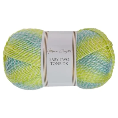 Image of Utopia Crafts DK Baby Two Tone Double Knitting Yarn 100g (Tropical Breeze)