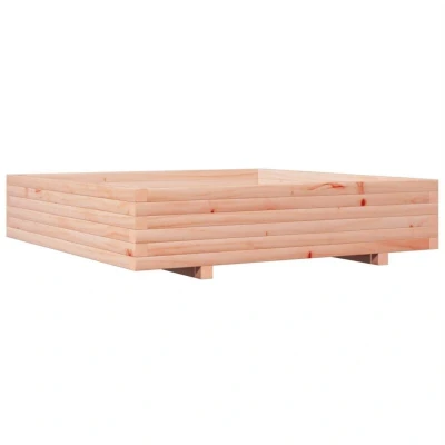 Image of vidaXL Garden Planter 110x110x26.5 cm Solid Wood Douglas