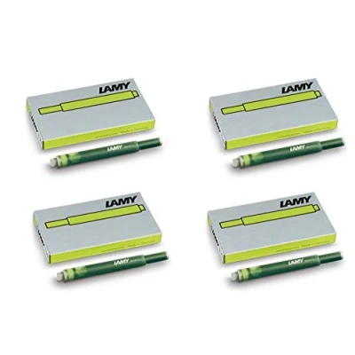 Image of Lamy T10 Charged Green Cartridges new 2016 (5 per pack)