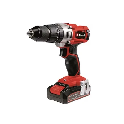 Image of Einhell Power X Change 44Nm Cordless Drill Driver With Battery And Charger 18V, 3 in 1 Combi Drill, Hammer Screwdriver 22 Piece Bit Set Storage Case, Red/Black