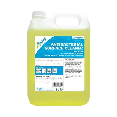 Image of 2Work Antibacterial Surface Cleaner 5 Litre Bottle 2W76000
