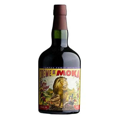 Image of Tempus Fugit Crème de Moka Liqueur, 70cl, 25% ABV, Liqueur Made with Fine Ethiopian Coffee Beans, for Delicious Specialty Cocktails