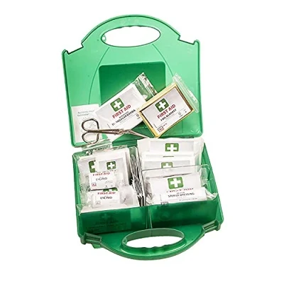 Image of Portwest Workplace First Aid Kit 25 Plus Green