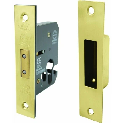 Image of Perry 63mm 2.5&quot; No.5014 Shield CE Certifire Cylinder Mortice Deadlock (Euro Profile) FD60