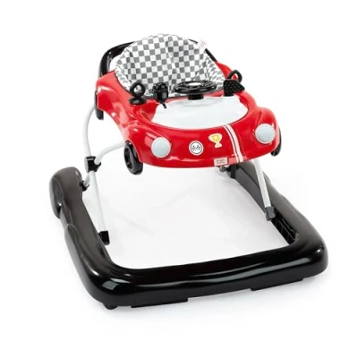 Image of Bright Starts Little Speedster 3 in 1 Car Walker, Red Racer, Baby Activity Walker for Boys and Girls, 6 Months+