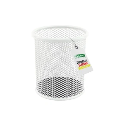 Image of LEVIATAN Metal Pen Holder Multifunctional Diameter 91 mm Cup for Ballpoint Pearl Colours
