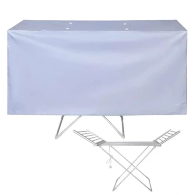 Image of Novostyl Electric Heated Winged Clothes Airer Drying Cover Only 53D x 145W 68H centimetres