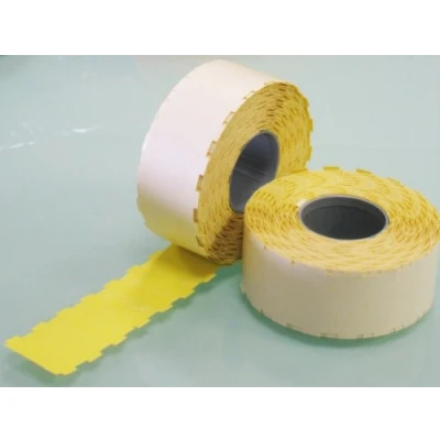 Image of NOR D 24x11mm Std Yellow, Removable Labels (54k) for 2/9 Price Gun