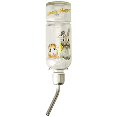 Image of Trixie Honey and Hopper Glass Water Bottle, 250 ml