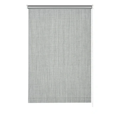 Image of Gardinia Side Pull Roller Blind, Polyester, Grey Structure, 92 x 180 cm