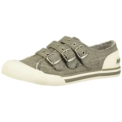 Image of Rocket Dog Women&#039;s Jolissa Ranger Cotton Fashion Sneaker, Grey, 5.5 UK