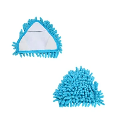 Image of Triangle Mop Head Absorbent,Microfiber Chenille Brush Replacement Cleaning Tool 2PCS