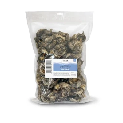 Image of Cod Rings 1kg Natural Healthy Dog Treats Naturally Air Dried Grain Free Hypoallergenic Dental Care Low In Fat