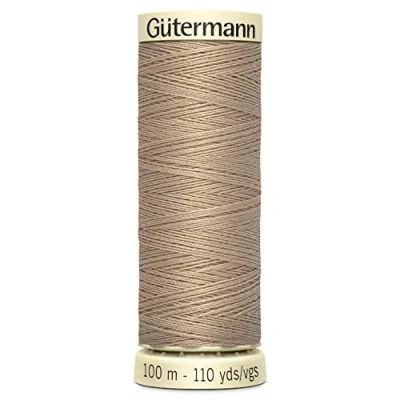 Image of Gutermann Sew All Sewing Thread 100m 215 Toasted Almond