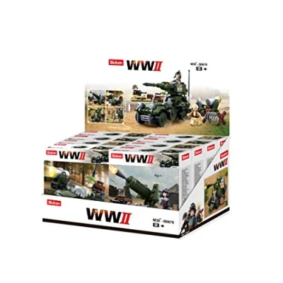 Image of Sluban M38 B0678 Wii 4 in 1 Army Display Box (8 Pieces)